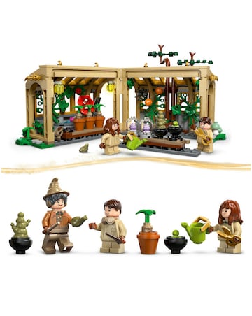 LEGO Harry Potter Hogwarts Castle: Herbology Class, Wizard Gift for Kids 76445