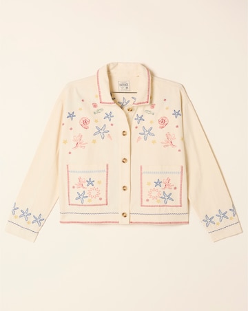 FatFace Shells Embroidered Jacket