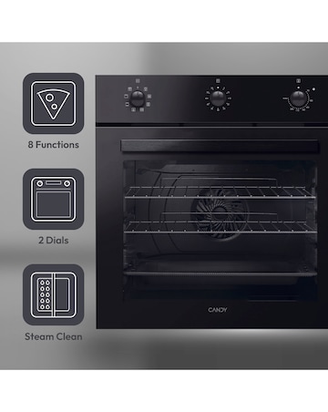 Candy Idea FIDCN602 Built-In Electric Single Oven Black