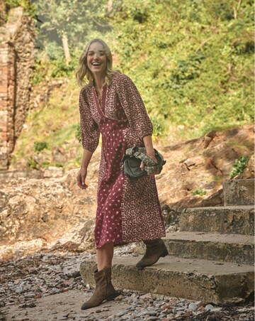 FatFace Kelly Wild Ditsy Midi Dress