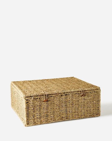 Large Seagrass Underbed Storage Basket
