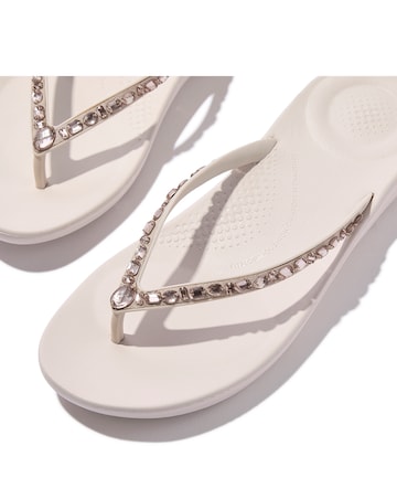 Fit Flop iQushion Crystal Flip-Flops Standard Fit