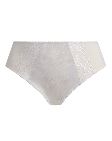 Elomi Lucie High Leg Knicker White