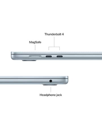 Apple MacBook Air (M5, 2026) 15in 10-core CPU 10-core GPU 16GB 512GB - Sky Blue