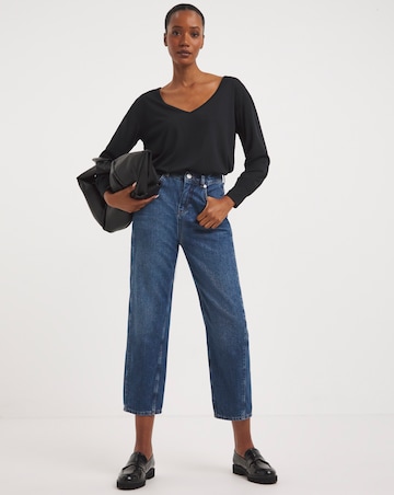 Cut Out Long Sleeve Top