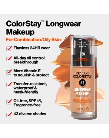 Revlon Colorstay Makeup for Combination/Oily skin Nude