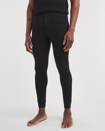 Black Thermal Long John