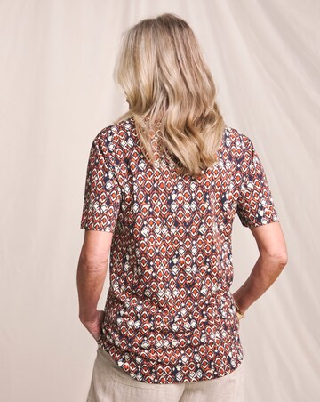 Julipa V Neck Printed T-Shirt