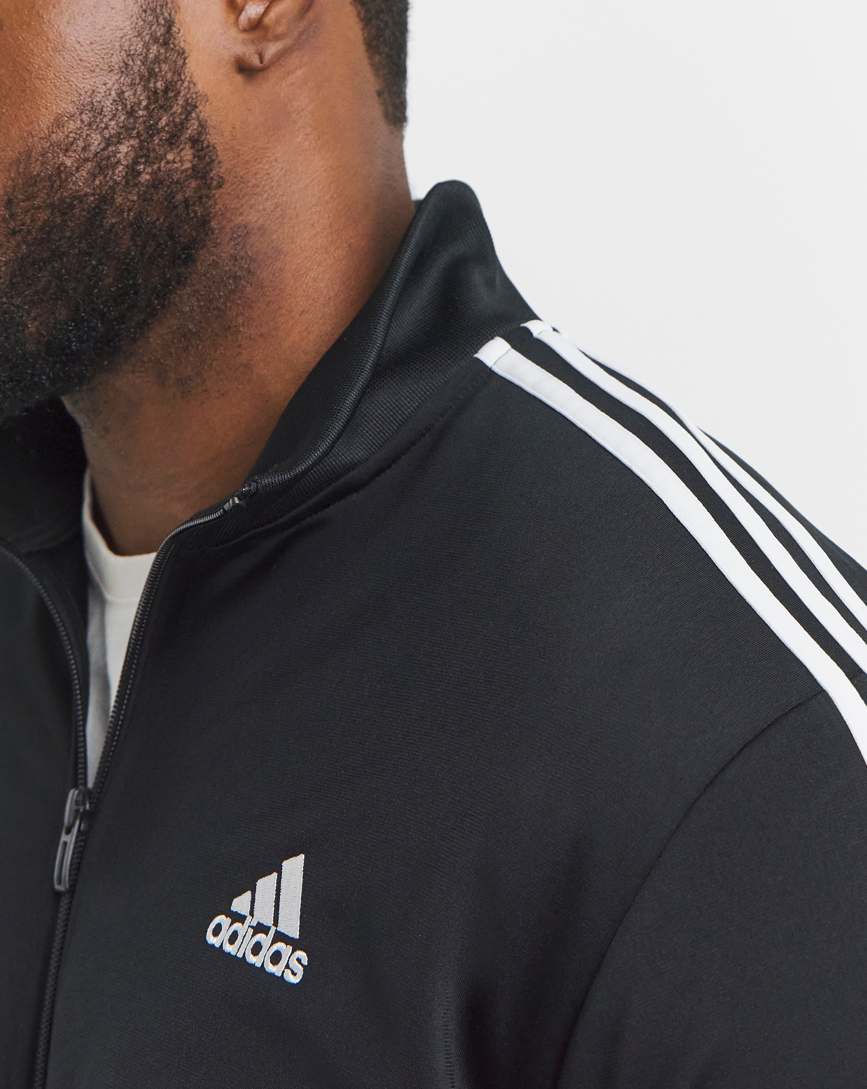 adidas 3 Stripes Tricot Tracksuit | JD Williams