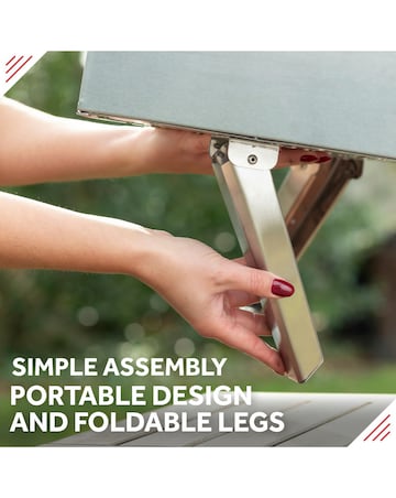 George Foreman 16" Stainless Steel Wood Pellet Pizza Oven