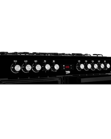 Beko KDVF100K 100cm Dual Fuel Range Cooker - Black