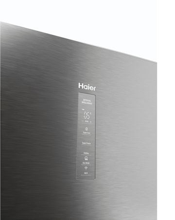 Haier HTW5618EWMG Combi Series 5 Water Dispenser Fridge Freezer - Inox