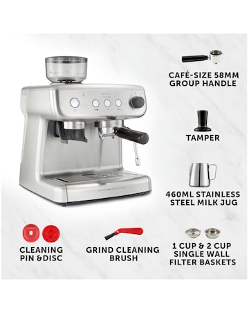 Breville Barista Max Espresso Machine with Integrated Grinder