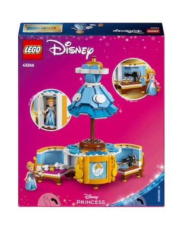 LEGO Disney Princess Cinderella's Dress, Building Kit with Character 43266