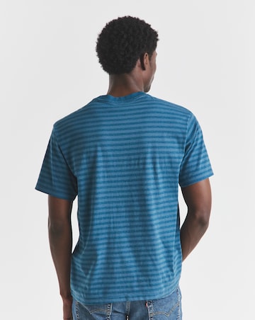 Levi's Short Sleeve Vintage Fit Graphic Stripe T-Shirt - Blue
