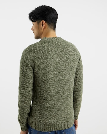 Twist Wool Crew Neck Jumper