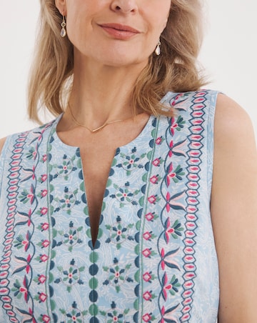 Julipa Embroidered Sleeveless Dress