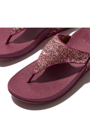 Fit Flop Lulu Glitter Toe-Post Sandals Standard Fit
