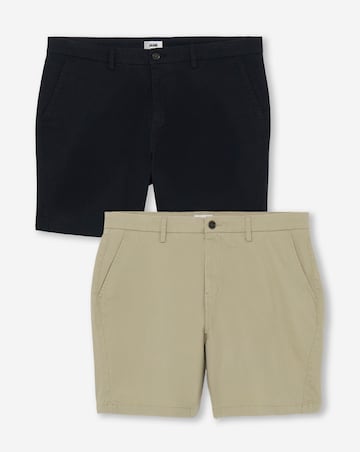 2 Pack Chino Shorts Regular Length