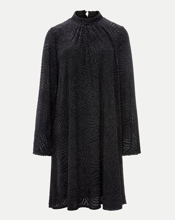 Phase Eight Kirsta Flock Velvet Swing Dress