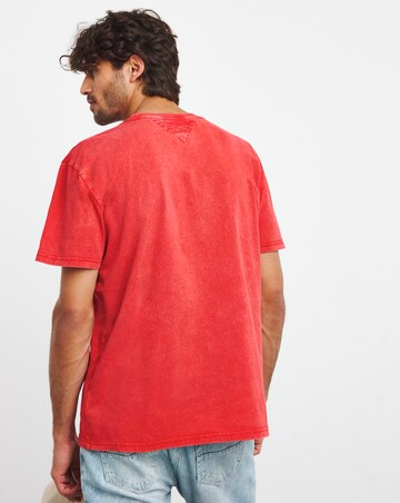 Tommy Jeans Archive Crimson T-shirt