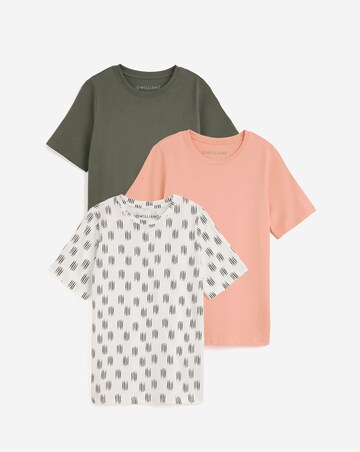 3 Pack The Crew Neck Multi SS