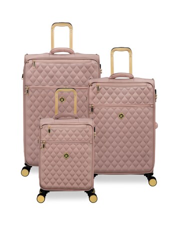IT Luggage Glimmering 3pc Suitcase Set