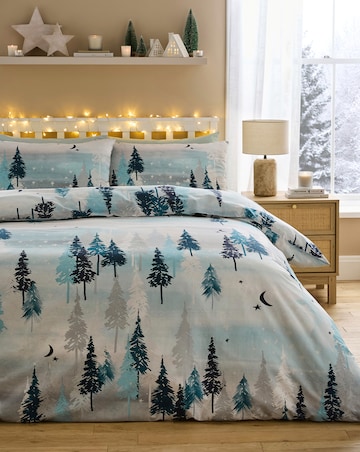 Watercolour Forest Duvet Cover Set