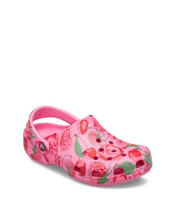 Crocs Pink Lemonade Classic Retro Summer Clog - Standard Fit