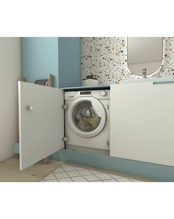 Candy Smart CBD 485D14-80 Integrated 8kg/5kg Washer Dryer 1400rpm White Install
