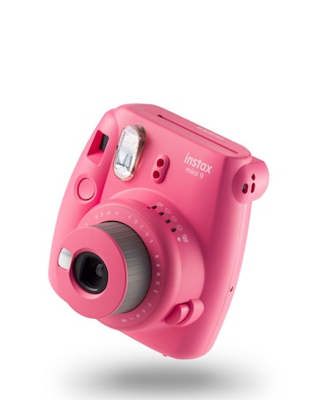 Fujifilm Instax Mini 9 Instant Camera with 20 Shot Film, Album & Frame - Pink
