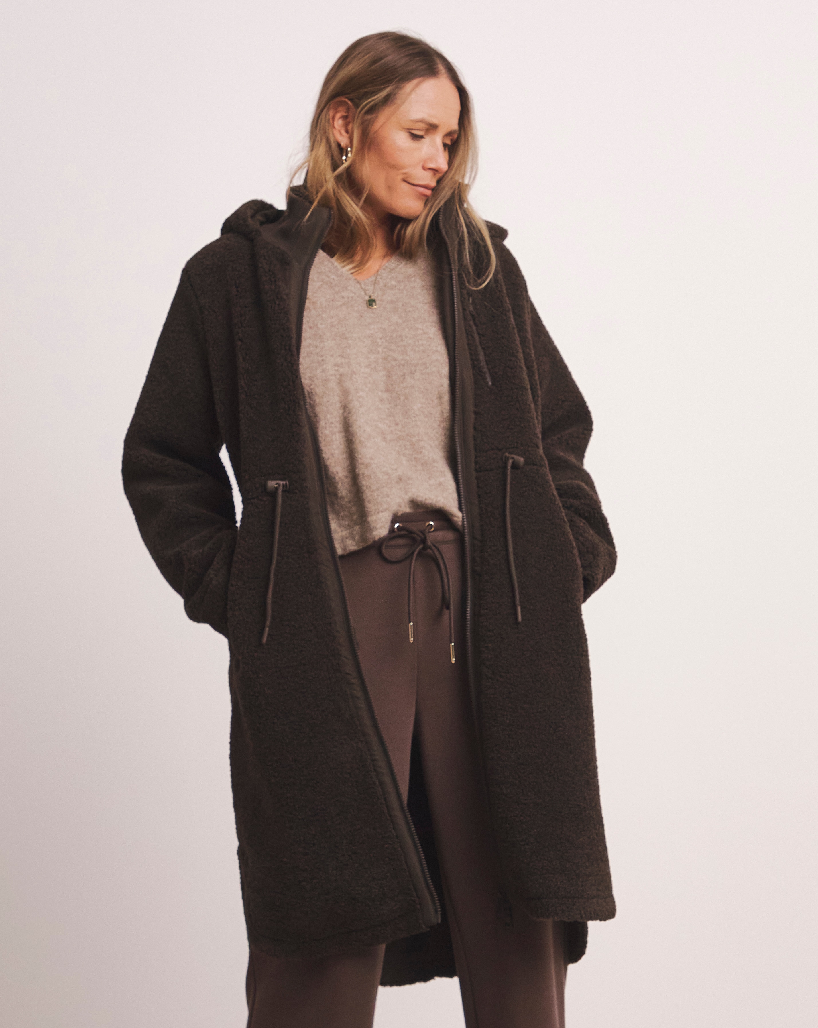Anthology Chocolate Borg Parka | JD Williams