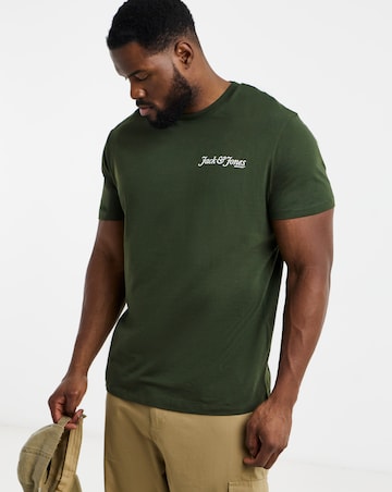 Jack & Jones Yuki Back T-Shirt Crew Neck
