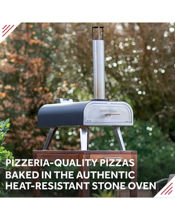 George Foreman 16" Pizza Oven with Paddle & Carry Bag