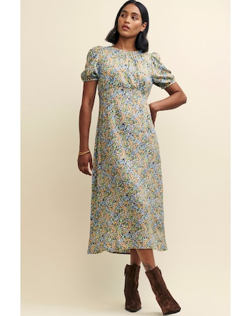 Nobody's Child Clover Midi Dress Jonie Ditsy