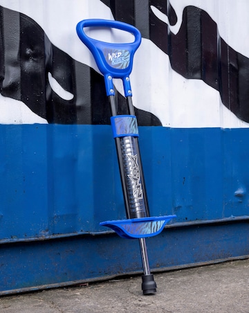 Xootz Rider LED Pogo - Blue Tiger