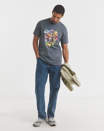 Joe Browns Paint Splat Tiger Roar Long