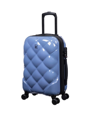 IT Luggage St Tropez Trois Cabin Suitcase - Elemental Blue