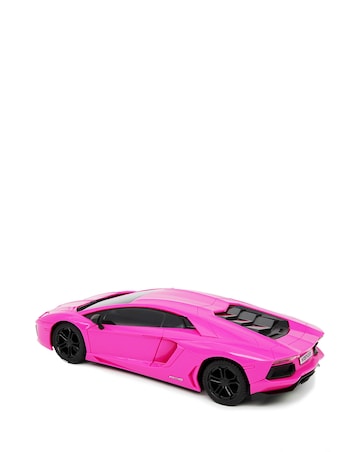 CMJ 1:24 Scale Lamborghini Aventador Pink RC Car