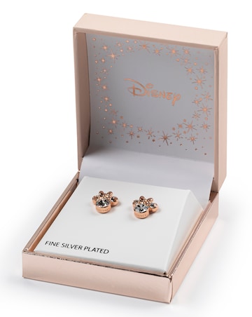 Disney Mickey Mouse Rose Gold Earrings
