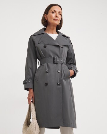Charcoal Trench Coat