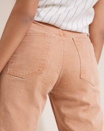 Anise Lily Baked Pink Crop Flare Jeans