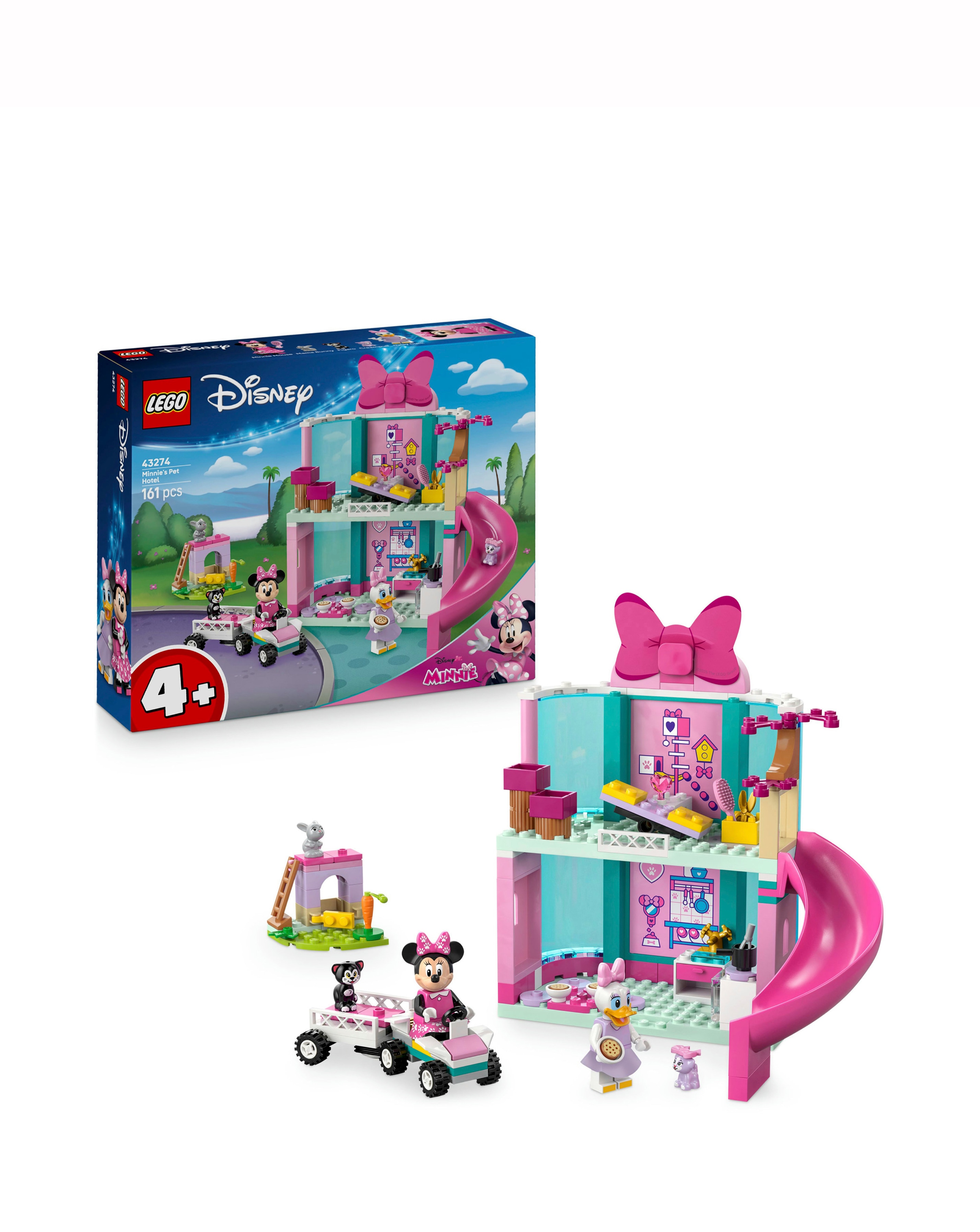 LEGO Disney Minnie's Pet Hotel, Mickey Mouse Clubhouse Toy 43274