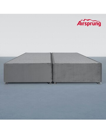 Airsprung Velvet Divan Base with 2 Drawers