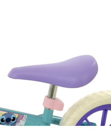 Disney Stitch 12 Inch Balance Bike with Light Up Wheels