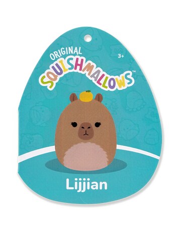 Squishmallows Medium Plush 12in - Lijjian Brown Capybara