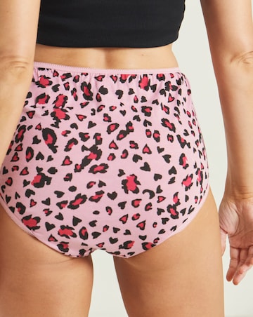 Pretty Secrets (6 Pack) Cotton Full Fit Brief Knickers