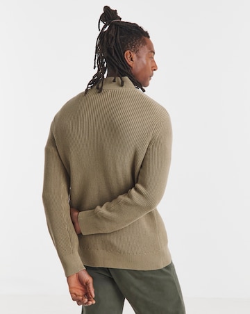 Fisherman 1/4 Zip Knitted Jumper