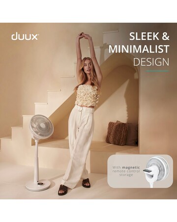 Duux Whisper 2 White Pedestal Fan