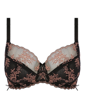 Freya Offbeat Decadence Full Cup Wired Bra Black